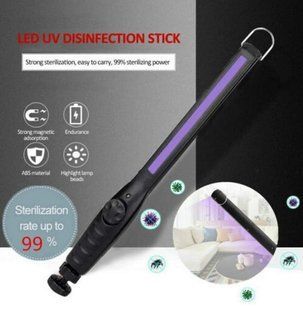 Портативна USB ультрафіолетова бактерицидна лампа УФ стерилізатор USB УФ фото
