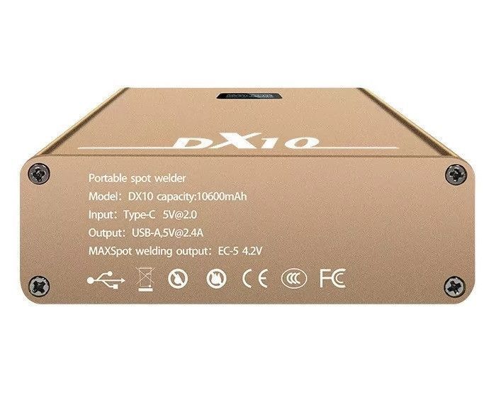 Портативный сварочный аппарат точечной сварки DX10 для аккумуляторов 2139058474 фото