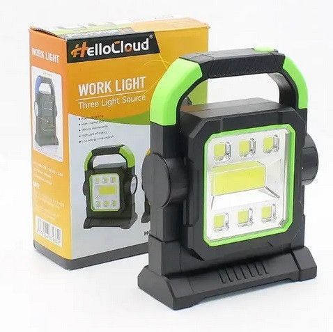 Фонарь аккумуляторный универсальный Solar Light HC-7078B 7078 фото