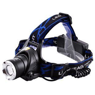 Ліхтар налобний Police 6699-T6, ЗП 220V/12V, 2x18650, zoom 6699 фото