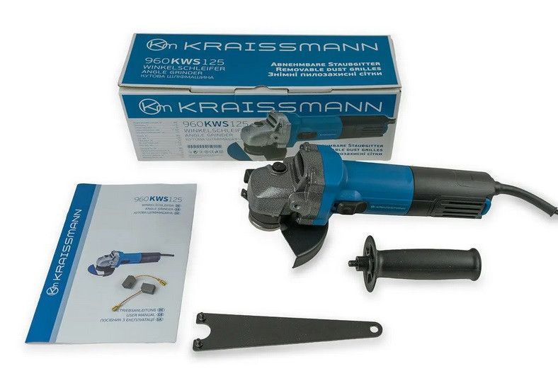 Болгарка KRAISSMANN 960 KWS 125 960/125 фото