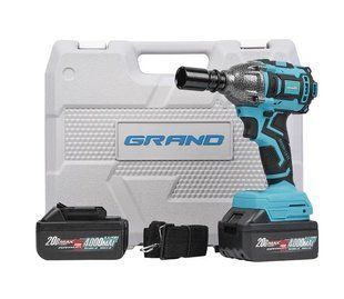 Гайковерт акумуляторний ударний Grand АГ-21UBL/PRO  1672590093 фото