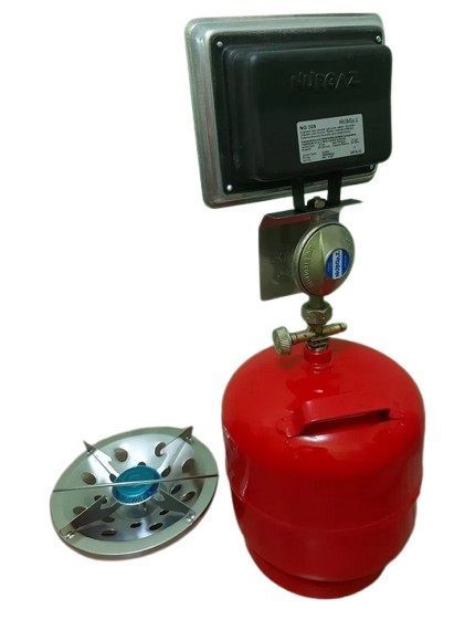 Газовый баллон 8 л + горелка обогреватель NURGAZ NG-309 NURGAZ NG-309 фото