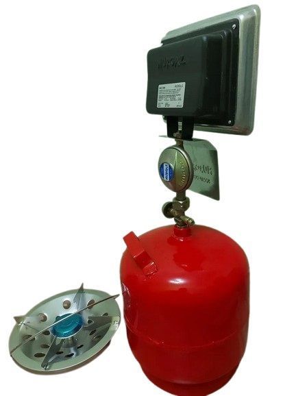 Газовый баллон 8 л + горелка обогреватель NURGAZ NG-309 NURGAZ NG-309 фото