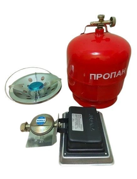 Газовый баллон 8 л + горелка обогреватель NURGAZ NG-309 NURGAZ NG-309 фото