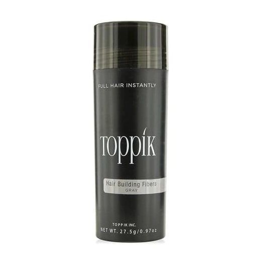 Загусник для волосся Toppik Hair Building Fibers (Gray) Сірий Toppik Gray фото