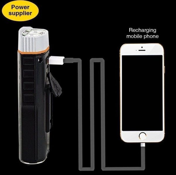 Велофара UltraFire Light M48A (2 аккумулятора, зарядка от USB, Функция Power Bank) M48A фото