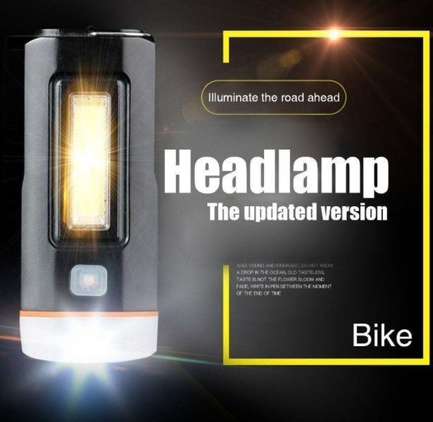 Велофара UltraFire Light M48A (2 аккумулятора, зарядка от USB, Функция Power Bank) M48A фото