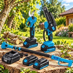 Комплект KRAISSMANN 301 SAG 20 MP (секатор, мини-пила, удлинитель, 2 аккум. и ЗУ) 301 SAG 20 MP фото