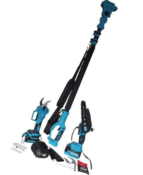 Комплект KRAISSMANN 302 SAG 20 MP (секатор, міні-пила, подовжувач, 2 акум. та зарядний пристрій) 302 SAG 20 MP фото