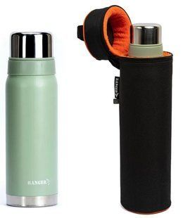 Термос Ranger Expert 1,2 L (Арт. RA 9921) + Чохол-тубус для термоса 1.2-1.6 L (Арт. RA 9925) 9921+9925 фото