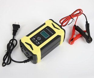 Зарядний пристрій для акумуляторів 12V 6A c LCD дисплеєм 12V 6A фото