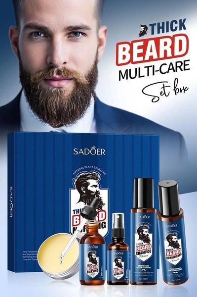 Набор для ухода за бородой SADOER Thick Beard 310258 фото