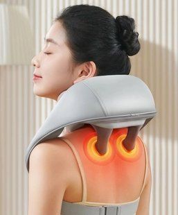 Масажер акумуляторний HJ188 для спини та шиї HJ188 фото