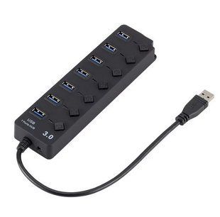 USB розгалужувач 7 Port USB Hub 3.0 1816377292 фото