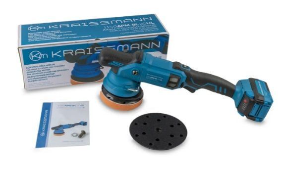 Аккумуляторная полировальная машина KRAISSMANN 1150 APM-BL 20UL 1150 фото