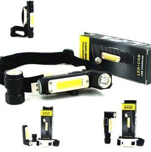 Ліхтар із магнітом BL-GOREAD Y112 USB XPG+COB 112 фото