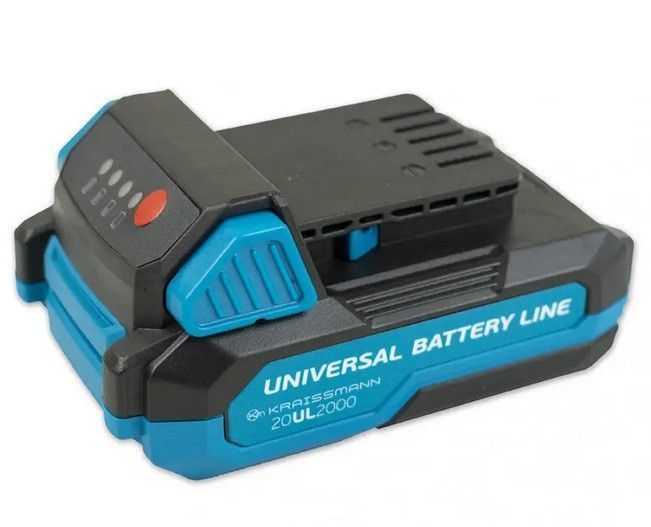 Комплект інструменту KRAISSMANN 20UL (Болгарка 1251 + Шуруповерт 101 + Шабельна пилка 261 + АКБ 2шт + ЗУ) 2060528362 фото