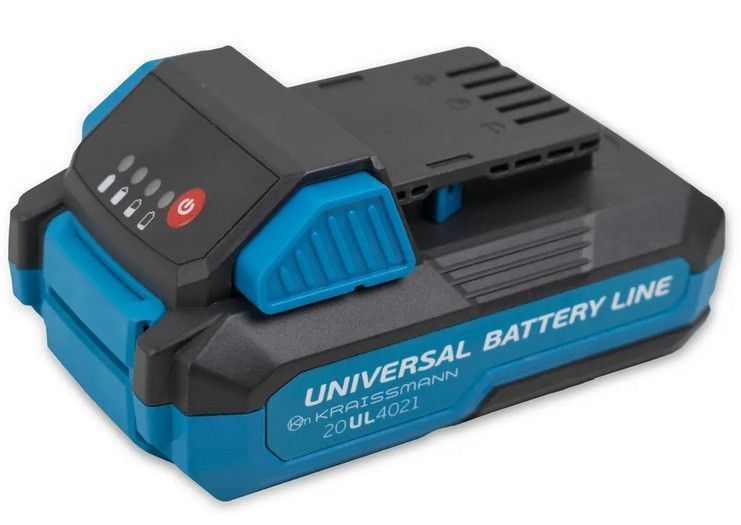 Комплект інструменту KRAISSMANN 20UL (Болгарка 1251 + Шуруповерт 101 + Шабельна пилка 261 + АКБ 2шт + ЗУ) 2060528362 фото