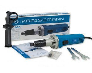 Пряма шліфмашина KRAISSMANN 600 GSF 6 (600 Вт, цанга 6 і 8 мм) Німеччина 600/6 фото