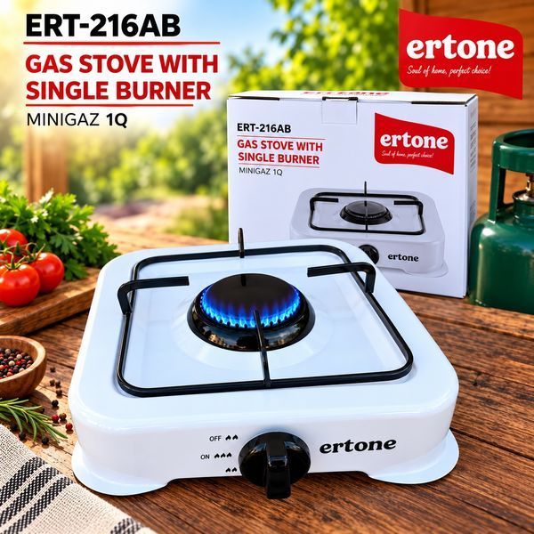 Газовая плита Ertone ERT-216AB Minigaz 1Q ERT-216AB фото