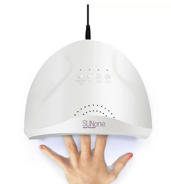 Гібридна лампа для сушіння нігтів UV/LED Sun One 48w 1782955434 фото