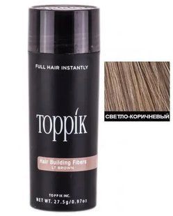 Загущувач для волосся Toppik Hair Building Fibers (Light Brown) Світло-коричневий 1711471317 фото