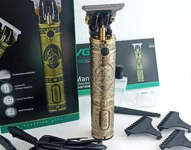 Машинка для стрижки волосся VGR V-085 Voyager (акумулятор 1500 mAh, 5 Вт, зарядка від USB) 85 фото