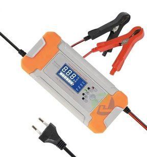 Зарядний пристрій для акумуляторів 12/24V 8A c LCD дисплеєм 12/24V 8A фото