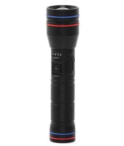 Фонарь BL PLD-231 (диод PM10-TG+COB, 1х26650, power bank, индикация заряда, ЗУ Type-C, магнит, zoom) 231 фото