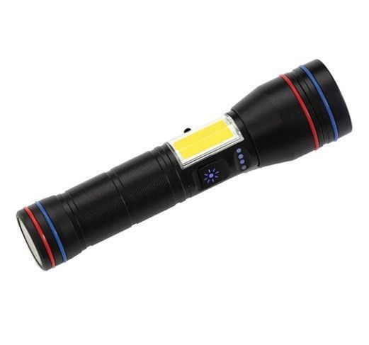 Фонарь BL PLD-231 (диод PM10-TG+COB, 1х26650, power bank, индикация заряда, ЗУ Type-C, магнит, zoom) 231 фото