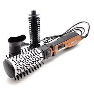 Фен щітка для укладання та завивки волосся Geemy GM-4828 3 в 1, Professional, 1000 Вт 4828 фото