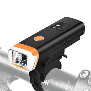 Ліхтар велосипедний HJ-047-XPG, ЗП micro USB, вбудований акумулятор, датчик світла, водостійкий 1 фото