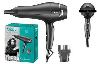 Фен для волосся VGR V-450 Professional (2400 Вт, Турборежим, 2 насадки) 450 фото