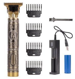 Машинка для стрижки бороди VGR 8002 (4 насадки, зарядка, акумулятор, що знімається) 8002 фото