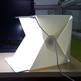 Фотобокс з LED-підсвіткою для предметного знімання 40 см з USB-приєднанням 288 фото